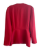 Thierry Mugler Size 38 Red Wool Snap Button Closure Blazer Skirt Set Red / 38