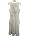 Ulla Johnson Size s / 4 White Cotton Sleeveless seam detail Lace Detail Dress White / s / 4
