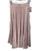 Wilfred Size S Pink Polyester Elastic Waist Pleats Skirt Pink / S