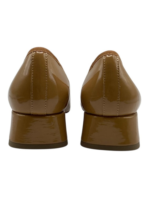 Bibi Lou Shoe Size 40 Brown Patent Leather Bow detail Block Heel Shoes Brown / 40