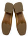 Bibi Lou Shoe Size 40 Brown Patent Leather Bow detail Block Heel Shoes Brown / 40