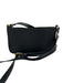 Tahari Black Nylon & Faux Leather Gold hardware Crossbody Magnetic Close Bag Black / Mini