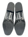 Saks Fifth Ave Shoe Size 9B Black Patent Leather Crinkle Bow Detail Ballet Flats Black / 9B