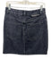 Stella McCartney Size 40 Faded Black Cotton High Rise Pockets Mini Skirt Faded Black / 40