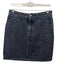 Stella McCartney Size 40 Faded Black Cotton High Rise Pockets Mini Skirt Faded Black / 40