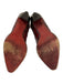 Donald J Pliner Shoe Size 10 Burgundy Red Leather Upper Croc Embossed Boots Burgundy Red / 10