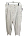 Mother Size 30 Off White Cotton Denim High Rise Carpenter Pocket Wide Leg Jeans Off White / 30