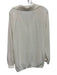 Tibi Size M White Triacetate Blend Long Sleeve Split Neck Collar Top White / M
