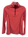 Magnolia Lane Size XS Coral Red Half Zip Pullover Athletic Top Coral Red / XS