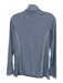 Magnolia Lane Size Small Blue Polyester Blend Half Zip Athletic pull over Top Blue / Small