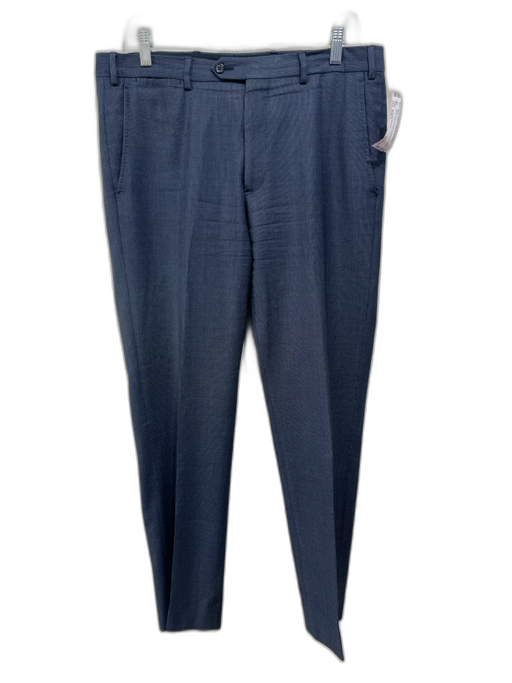 Armani Collezioni AS IS Blue 2 Button Men's Suit Blue / Est L