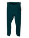 Lululemon Size 4 Teal Green Missing Fabric Tag Elastic Waistband Ribbed Leggings Teal Green / 4