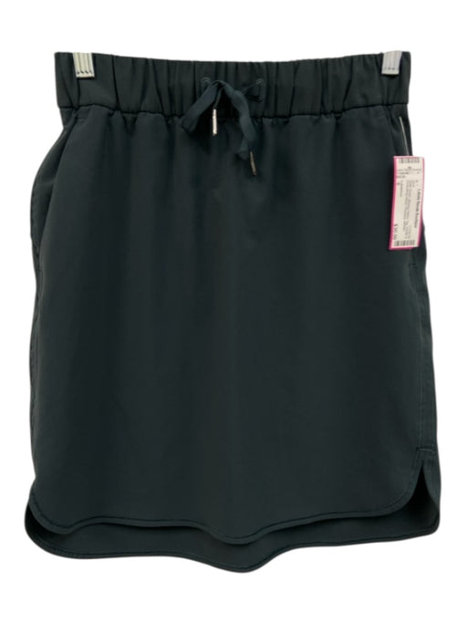 Lululemon Size 6 Slate Green Missing Fabric Tag Elastic & Drawstring Waist Skirt Slate Green / 6