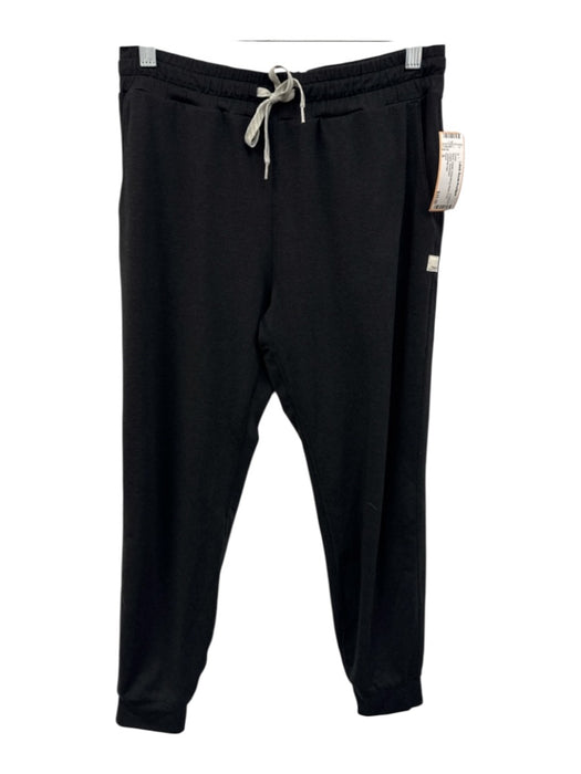 Vuori Size S Black Elastic Drawstring Waist Crop Jogger Pants Black / S