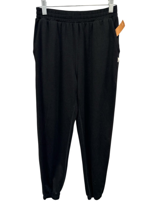 Vuori Size XS Black Elastic Drawstring Waist Crop Jogger Pants Black / XS