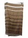 Weekend Max Mara Size Large Cream, Tan & Brown No Fabric Tag Striped Skirt Cream, Tan & Brown / Large