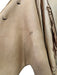 No Brand Size Small Brown & Tan Leather Reversable Horn Toggle Cut Out Jacket Brown & Tan / Small
