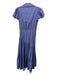 Cinq a Sept Size 2 Periwinkle Blue Cap Sleeve Ruffles Faux Wrap Midi Dress Periwinkle Blue / 2