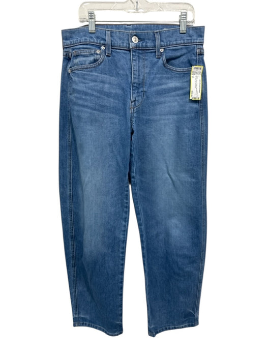AYR Size 27 Medium Wash Cotton High Waist Zip Fly Wide Leg Jeans Medium Wash / 27