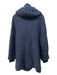 Marc By Marc Jacobs Size XS/S Navy Blue Wool & Alpaca Fuzzy Zip Front Jacket Navy Blue / XS/S