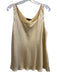 Lafayette 148 Size 14 Butter Yellow Silk Sleeveless Tank Lined Top Butter Yellow / 14