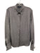 Brooks Brothers Size 14 Black & White Polyester Long Sleeve Houndstooth Top Black & White / 14