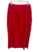 Maeve Size 23 Red Cotton & Polyamide Sleeveless Bow Applique Maxi Skirt Red / 23