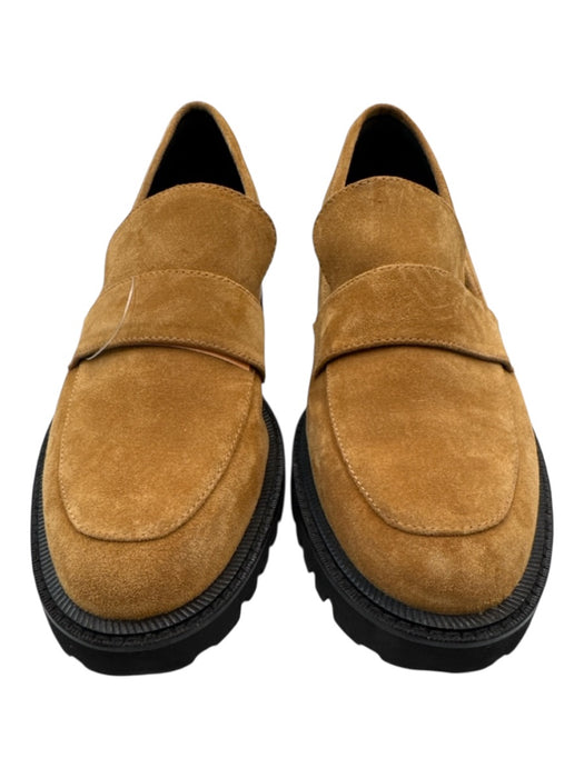 Aerosoles Shoe Size 12 Brown & Black Suede Rubber Lug Sole Loafers Brown & Black / 12