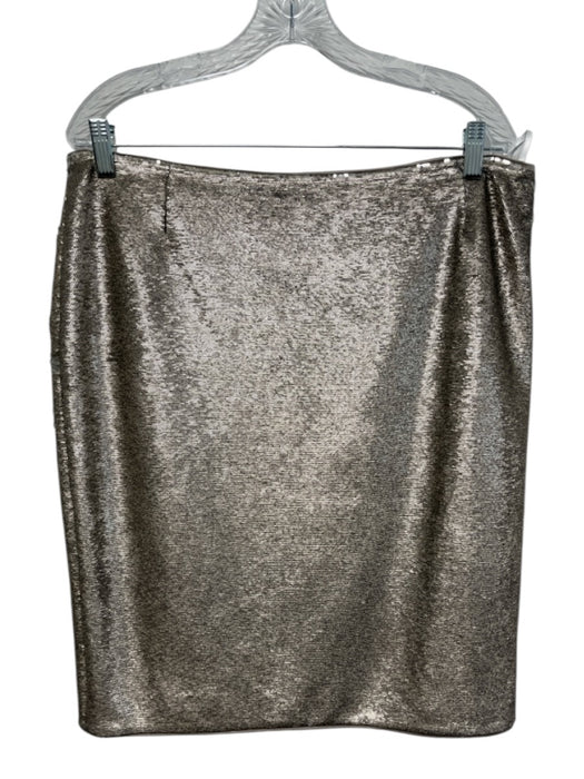 St Emile Size 12 Beige Polyamide Blend Hook & Eye Sequin Collarless Skirt Set Beige / 12