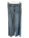 Prosperity Size 27 Light Wash Cotton High Rise Zip Flap Closure Wide Leg Jeans Light Wash / 27