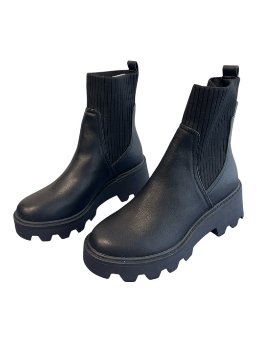 Dolce Vita Shoe Size 6 Black Manmade Material Elastic Ankle Almond Toe Boots Black / 6