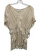 IRO Size 40 Cream Polyester V Neck Ruffle Trim Top Cream / 40