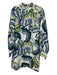 CK Bradley Size L Multi Polyester Mock Neck Back Zip Dress Multi / L