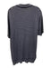 Etro Size XL Blue & Multi Cotton All Over Print Polo Men's Short Sleeve Blue & Multi / XL