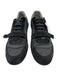 Louis Vuitton Shoe Size 11 AS IS Black Suede Low Top Lace Up Velcro Men's Shoes Black / 11