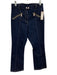 Cinq a Sept Size Est 25 Dark Wash No Fabric Tag Zip & Button Zip Pocket Jeans Dark Wash / Est 25