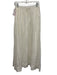 Solid & Striped Size XS White Cotton Elastic Waistband Ladder Lace Midi Skirt White / XS