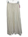 Solid & Striped Size XS White Cotton Elastic Waistband Ladder Lace Midi Skirt White / XS