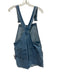 Rag & Bone Jean Size M Light Wash Cotton Denim Sleeveless Overalls Romper Light Wash / M