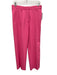 Dries Van Noten Size 38 Hot pink Polyester & Wool Zip Fly High Rise Pants Hot pink / 38