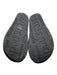 Pedro Garcia Shoe Size 38 Gunmetal Silver Leather Velcro Strap Slingback Sandals Gunmetal Silver / 38
