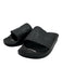Off White Shoe Size 39 Black Rubber One Strap Logo Foam Platform Slides Sandals Black / 39
