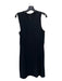 Theory Size 6 Black Viscose Blend layered Round Neck Sleeveless Dress Black / 6