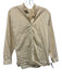 Ann Mashburn Size XS Yellow & White Cotton Long Sleeve Striped Button Front Top Yellow & White / XS