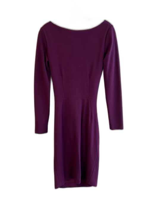 Chiara Boni La Petite Robe Size Est S Purple Missing Fabric Tag Draped Dress Purple / Est S