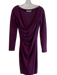 Chiara Boni La Petite Robe Size Est S Purple Missing Fabric Tag Draped Dress Purple / Est S