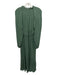 Anna Cate Size M Sage green Rayon Notched Neckline Rays Empire Waist Dress Sage green / M