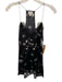 Cami NYC Size S Black & Multi Silk floral print Lace Trim Spaghetti Strap Top Black & Multi / S
