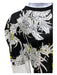 Prada Size L Yellow, Black & White Cotton floral print Long Sleeve Dress Yellow, Black & White / L