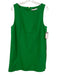 Trina Turk Size 12 Green Polyester & Viscose Sleeveless Pleats Midi Dress Green / 12